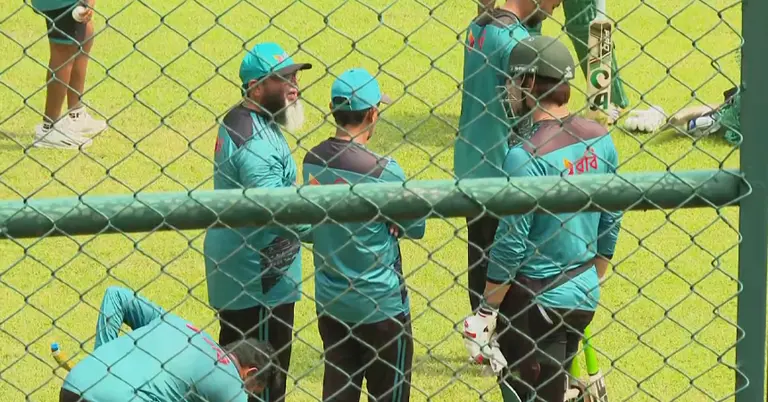 বাংলাদেশ ক্রিকেট দলের অনুশীলনের ছবি